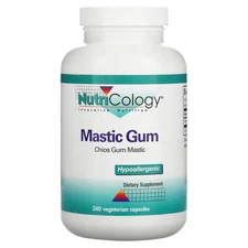 2 X Nutricology, Mastic Gum, Chios Gum Mastic, 240 Vegetarian Capsules