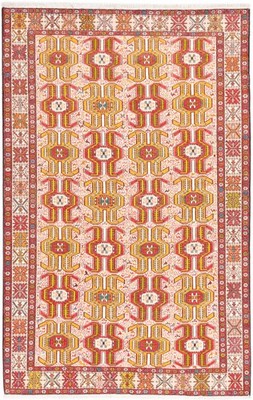 Kelim Werni Teppich 126x196 cm handgewebt Wolle Persien Unikat Neu