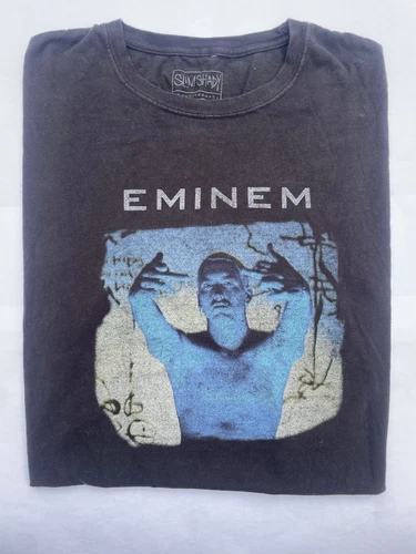 RARE Vintage Official Slim Shady Tour Eminem Middle Fing Vintage vintage concert t-shirt, vintage, single stitch, B+ condition