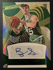 2024-25 Panini Revolution Rookie Auto Baylor Scheierman #RA-BAY Celtics RC