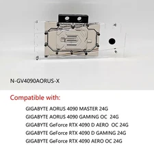 Granzon GPU Water Block For GIGABYTE AORUS RTX 4090 MASTER 24G/ GAMING OC 24G