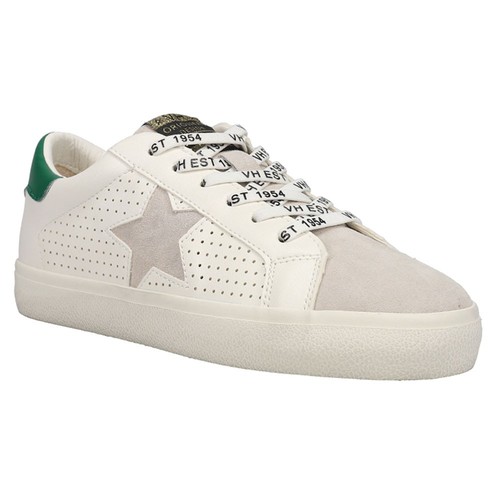 Vintage Havana Gadol Perforated Slip On Womens Off White Sneakers Casual Shoes - Picture 2 of 5