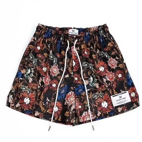 Pantaloncini sportivi unisex uomo giovane LA Infamous Bandana modello paisley maglia - Foto 22 di 40