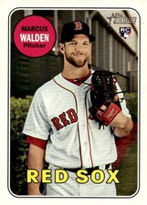 Marcus Walden 2018 Topps Heritage Baseball - #605 RC - Boston Red Sox