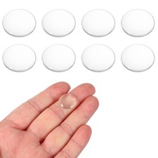 8 Pack Convex Lens, 16mm OD 20mm Focal Length Optical Lenses