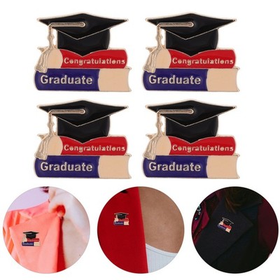 5 PCS Graduation Cap Pins 2026 Graduate Brooch College High School
