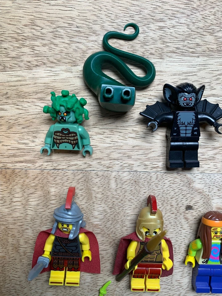 21 x LEGO Minifiguren Sammelserien Sammlung Ritter Römer Medusa Mexicaner - Bild 2 von 4