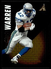 1995 Pinnacle Zenith Chris Warren Seattle Seahawks #Z42