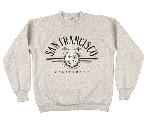 Vintage San Francisco California Crewneck Sweater Mens Size Medium USA Made 1992 - Picture 1 of 21