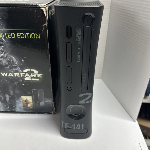 250GB Limited Edition Modern Warfare 2 MW2 Xbox 360 Console Boxed Tested - Picture 11 of 24