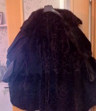 MONTONE DA DONNA TRE QUARTI TAGLIA 46 COLORE NERO