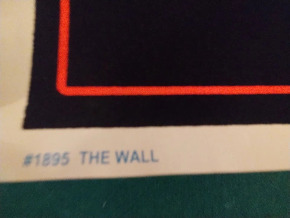 #1895 THE WALL - PINK FLOYD ( MEADOW) Black Light - POSTER  23"X35" 🔥🔥🔥💯 - Image 2 of 4