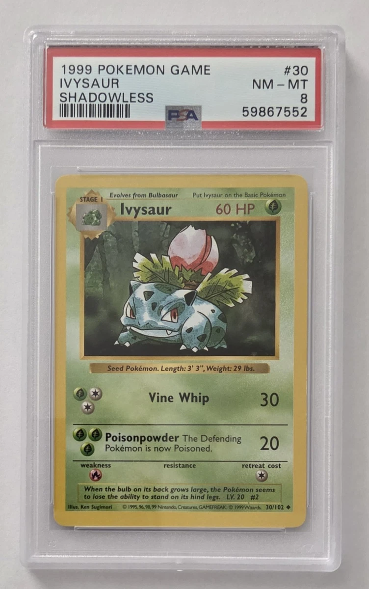 Ivysaur 030/102 Base Set (Shadowless) for sale | eBay