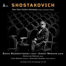 Dmitri Shostako Shostakovich: The Two Violin Sonatas Rare Cha CD UK IMPORT
