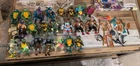 Vintage Teenage Mutant Ninja Turtle Lot 23 Figures And Tons Of Accessories