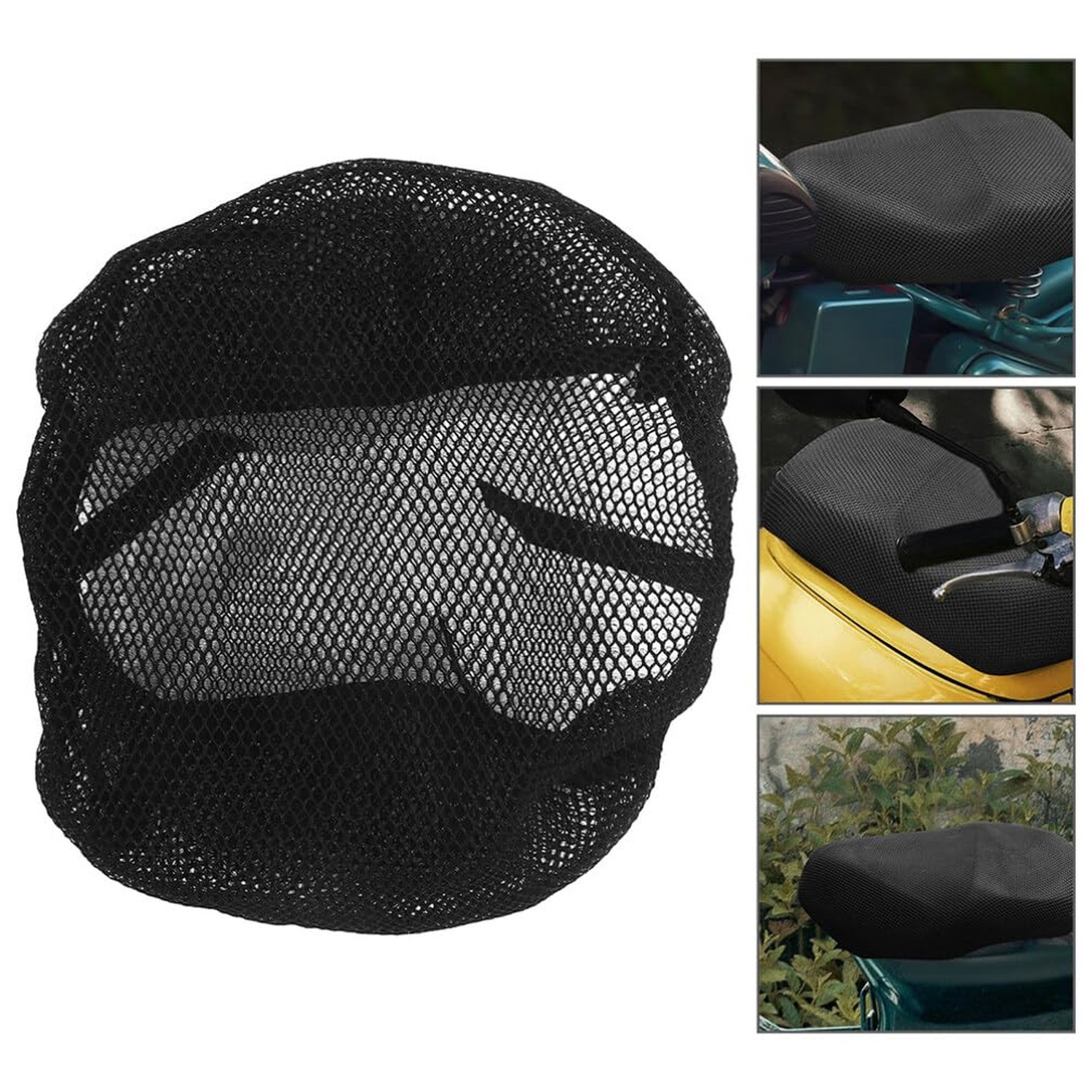 iplusmile Motorcycle Seat Cover Insulated Breathable Cushion Protector 36X22 ...