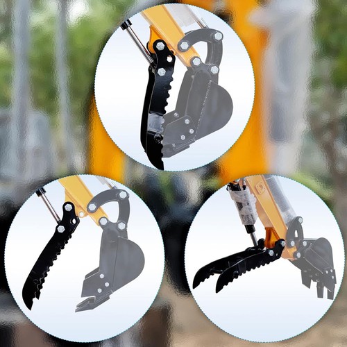 Hydraulic Thumb Clip Mn Steel Mini Excavator Single Hole Hydraulic Thumb Clip - Picture 11 of 24