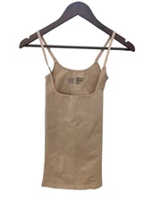 Women's Beige Sofia Intimates Wear Your Own Bra Slip size S Seamless Sculpting