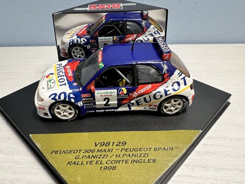 Peugeot 306 Maxi kit car Vitesse Panizzi Rally El Corte Ingles 1998 1/43 - Imagen 2 de 10