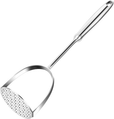 Potato Masher,Stainless Steel Mashed Potatoes Masher with Long Handle for Beans,