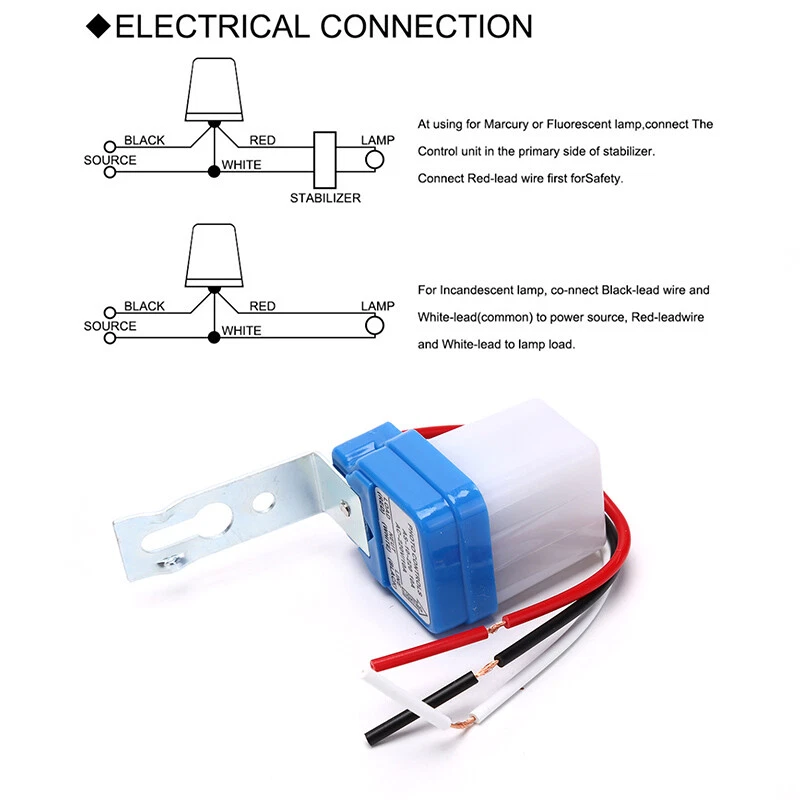 Street light auto on off switch deals
