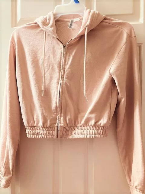 Divided zip sales up hoodie