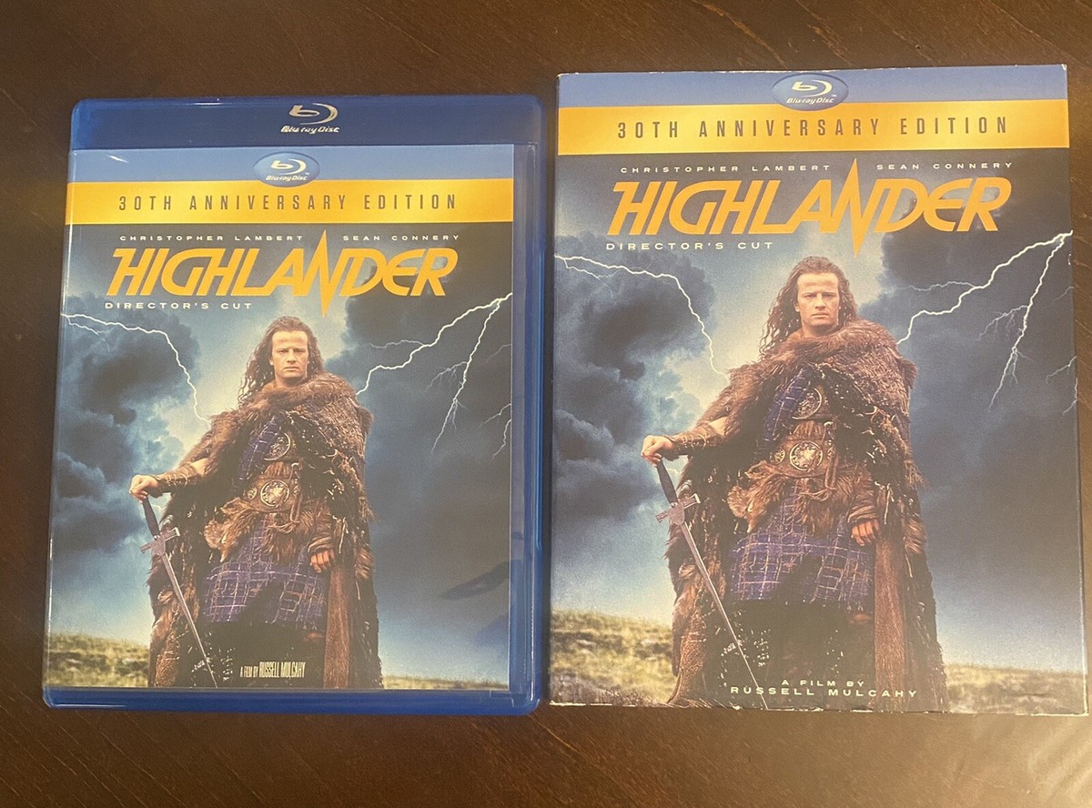 Highlander - Director's Cut w/ Slipcover (30th Anniversary