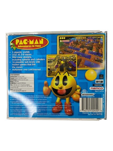 Infogrames Pac-Man Adventures in Time Computer CD Juego - Imagen 6 de 11