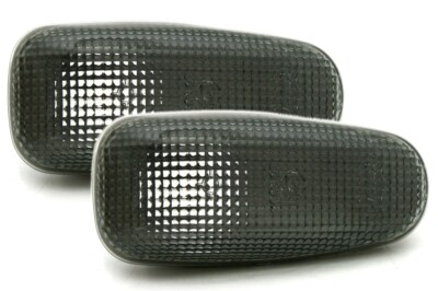 Seitenblinker Set in Smoke für Mercedes W210 W638 SLK CLK Blinker Schwarz
