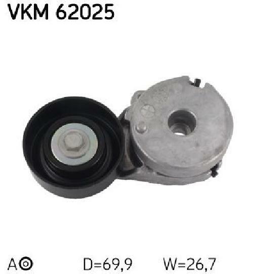 Fits SKF VKM 62025 Tensioner Pulley, V-ribbed belt - Image 13