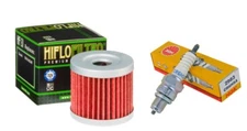 New Tune Up Kit Spark Plug Oil Filter Combo Suzuki LTZ90 LT Z90 LTZ 90 2007-2009