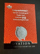 Paul Pierce 1998-99 Upper Deck Ovation Redemption RC Draft Pick Card #10 Celtics