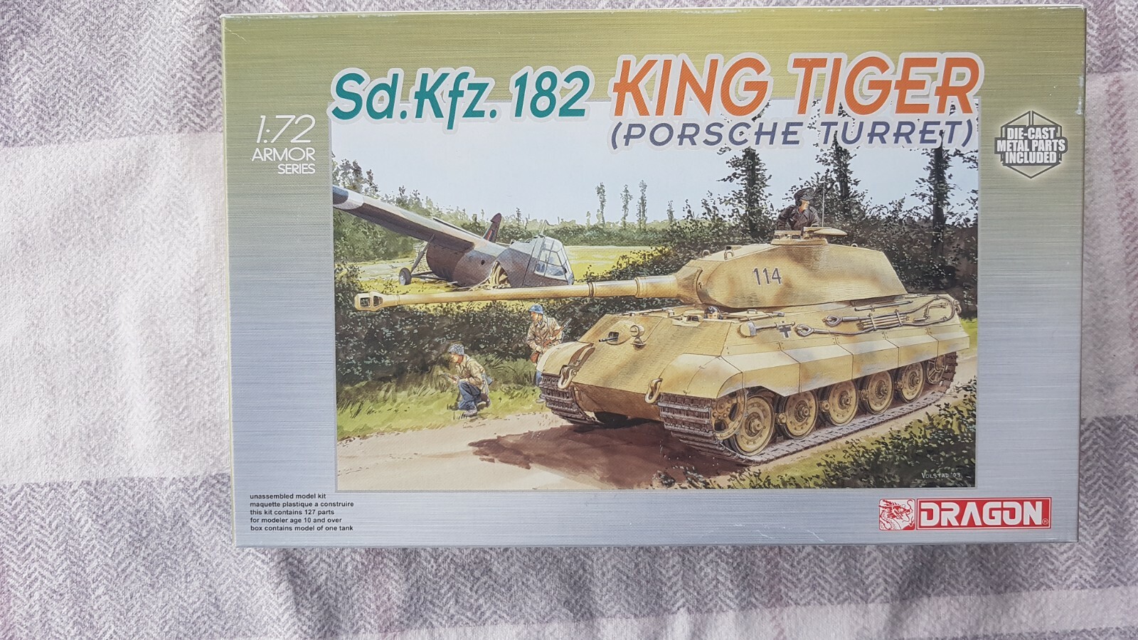 Dragon 7231 1/72 Sd.Kfz 182 King Tiger (Porsche Turret)