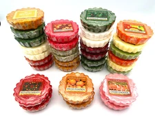 Lot of 2 - Yankee Candle WAX TART MELTS 0.8 oz / 22g (HOLIDAY / SPICE / FRUIT) 
