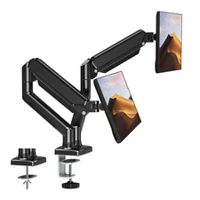 Dual Monitor Mount Fits 13 To 32 Inch Computer Screen Dual Monitor Arm Hold Up T