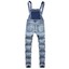 thumbnail 10  - Men Denim Dungarees Work Pants Bib and Brace Zip Fly Jumpsuit Jeans Trousers