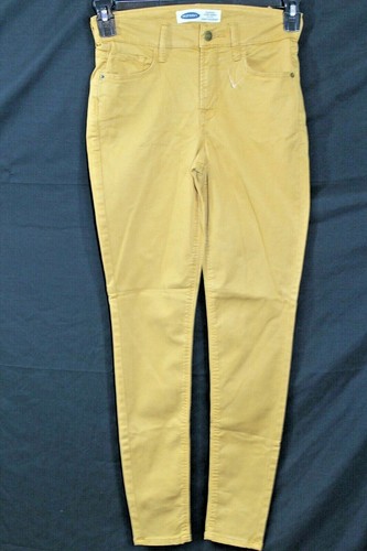 Gold Old Navy Rockstar Super Skinny 