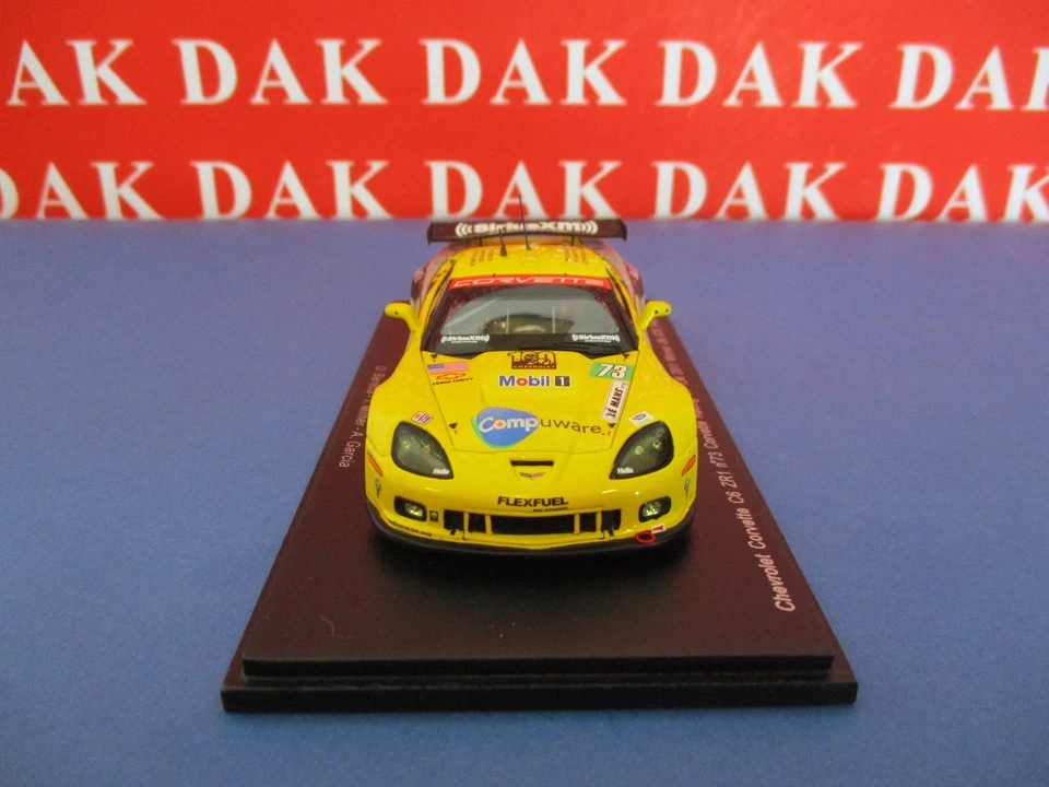 1/43 Modellino Auto Chevrolet Corvette C6 ZR1 24H Le Mans 2001 O. Beretta - Immagine 3 di 4