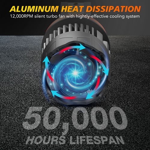 For Chevy Impala 2006 2007 2008-2013 Combo 4X 6000K LED Headlight Hi-Low Bulb M8 - Imagen 8 de 15