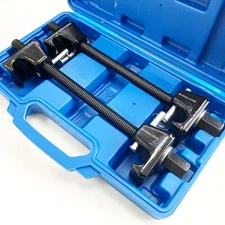 2pc Spring Compressors Lock Pins MacPherson Struts Shock Absorber Car With Case