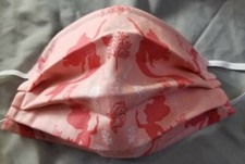 The Little Mermaid Mask Adult Sz, ADJUSTABLE, CAN ADD LAYERS or POCKET