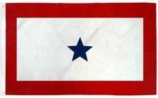 1 Blue Star US Son Daughter In Service Flag 3'x5' BANNER Polyester with Grommets