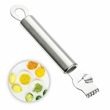 2×Lemon Orange Zester Citrus Grater Stainless Steel Grips Lime Zest Peeling Tool