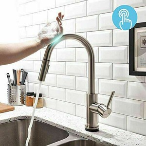 Forious Touch Kitchen Faucet With Pull Down Sprayer Single Hole