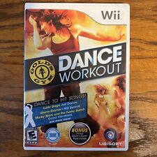 🔥Gold's Gym Dance Workout (Nintendo Wii, 2010) Ubisoft CIB TESTED WORKING🔥
