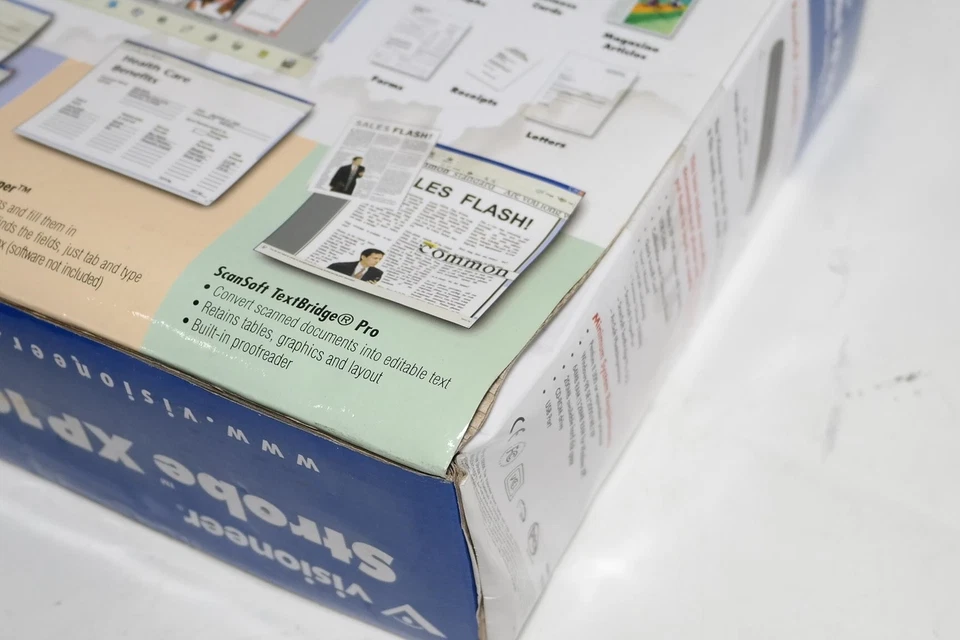 NEW VISIONEER STROBE XP 100 BLACK PORTABLE SHEETFEED DOCUMENT PORTABLE SCANNER - Image 2 of 2