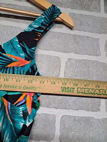 Shore Shapes Womens One Piece Swimsuit Tropical Print Tummy Control Slimming 8 - Picture 9 of 9