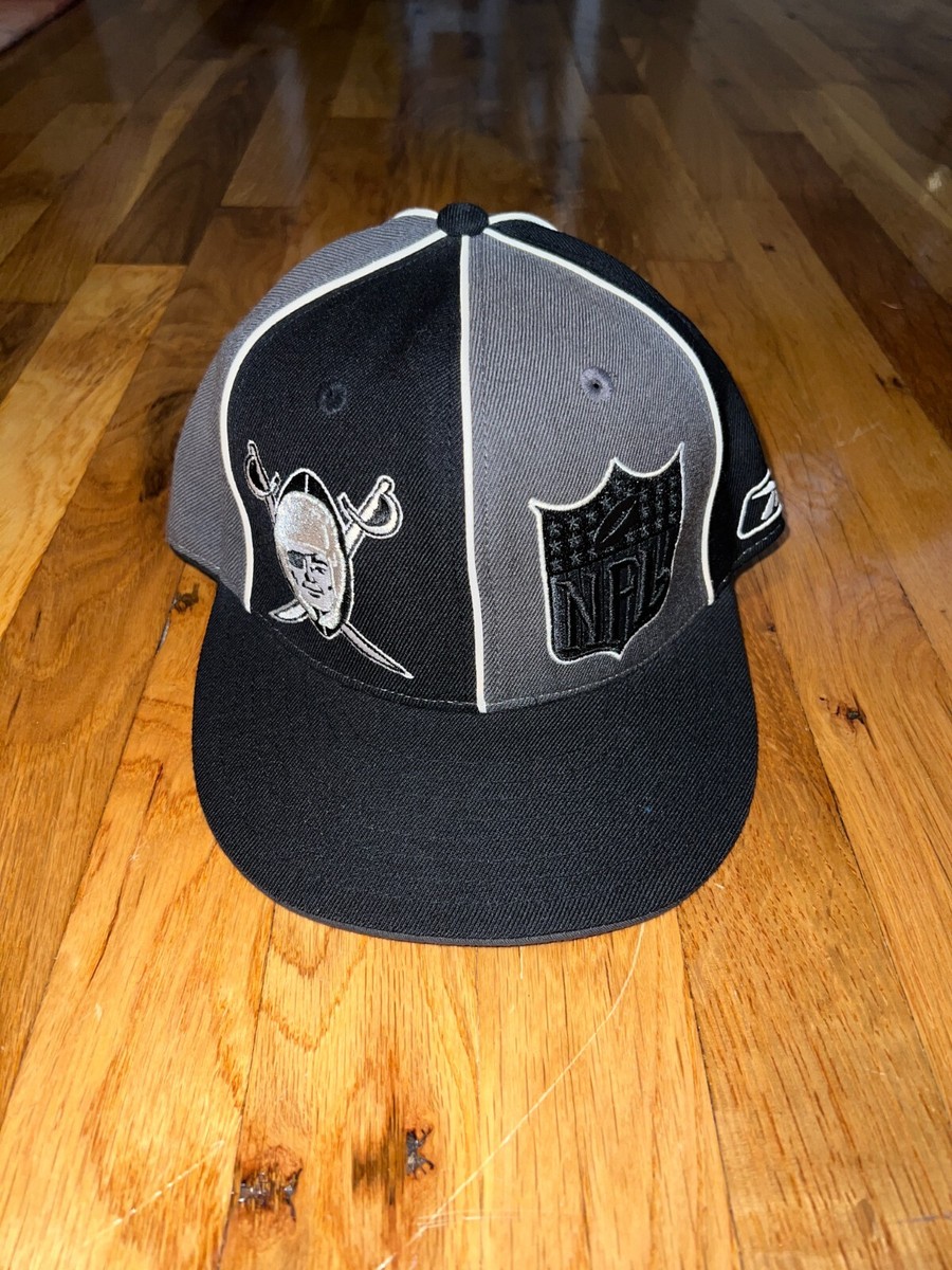 RAIDERS キャップ NFL ロゴ付き Reebok社製 Reebok レイダース キャップ ブラック RAIDERS NFL メッシュ