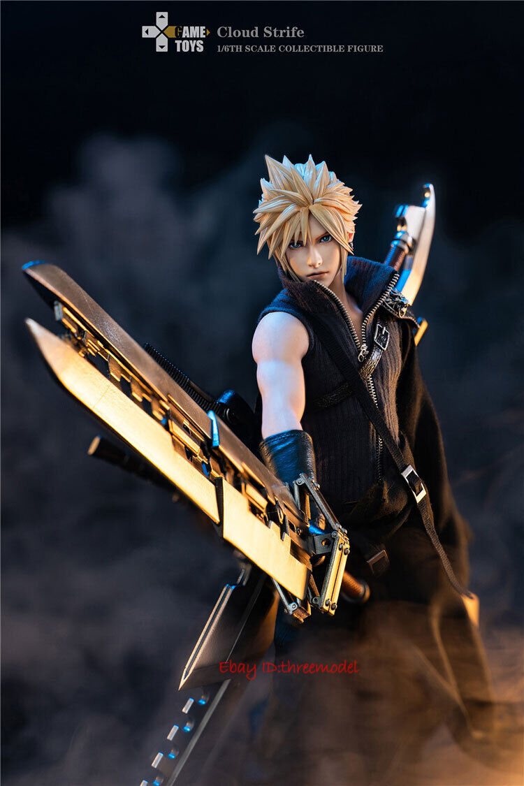 GAMETOYS 1/6Scale GT-006A FF7 Cloud Strife Action Figure In Stock