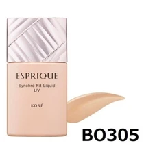 KOSE ESPRIQUE Synchro Fit Liquid  Foundation BO305 Beige Ocher UV SPF25/PA++ 30g